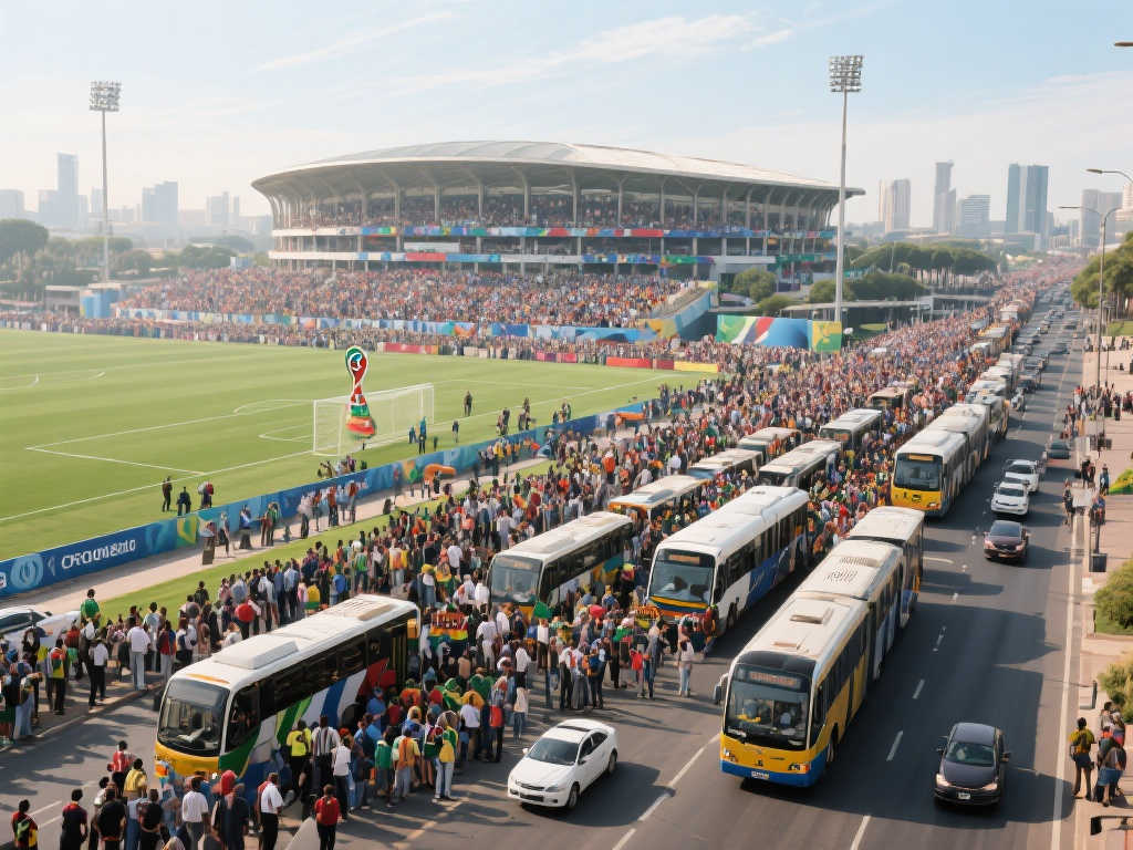 世界杯场馆交通方案升级，提升观众观赛便利性